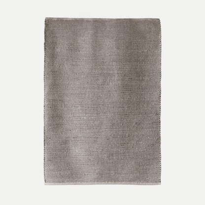 White Black Jute Rug