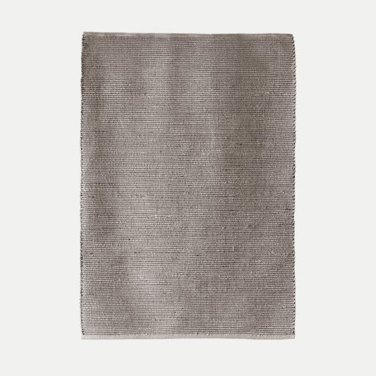 White Black Jute Rug