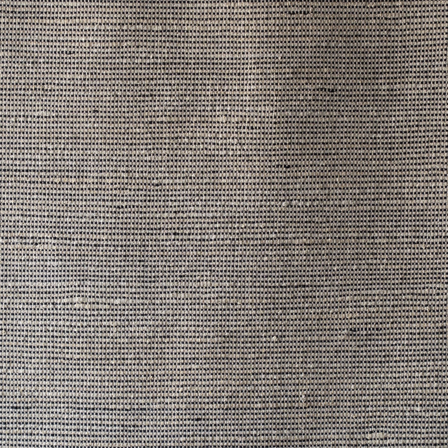 White Black Jute Rug