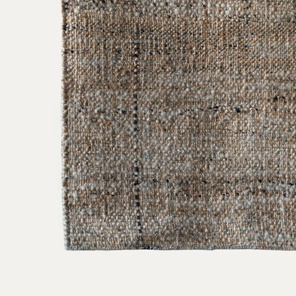 Oriental Rug - Beige Black / Wool Rug