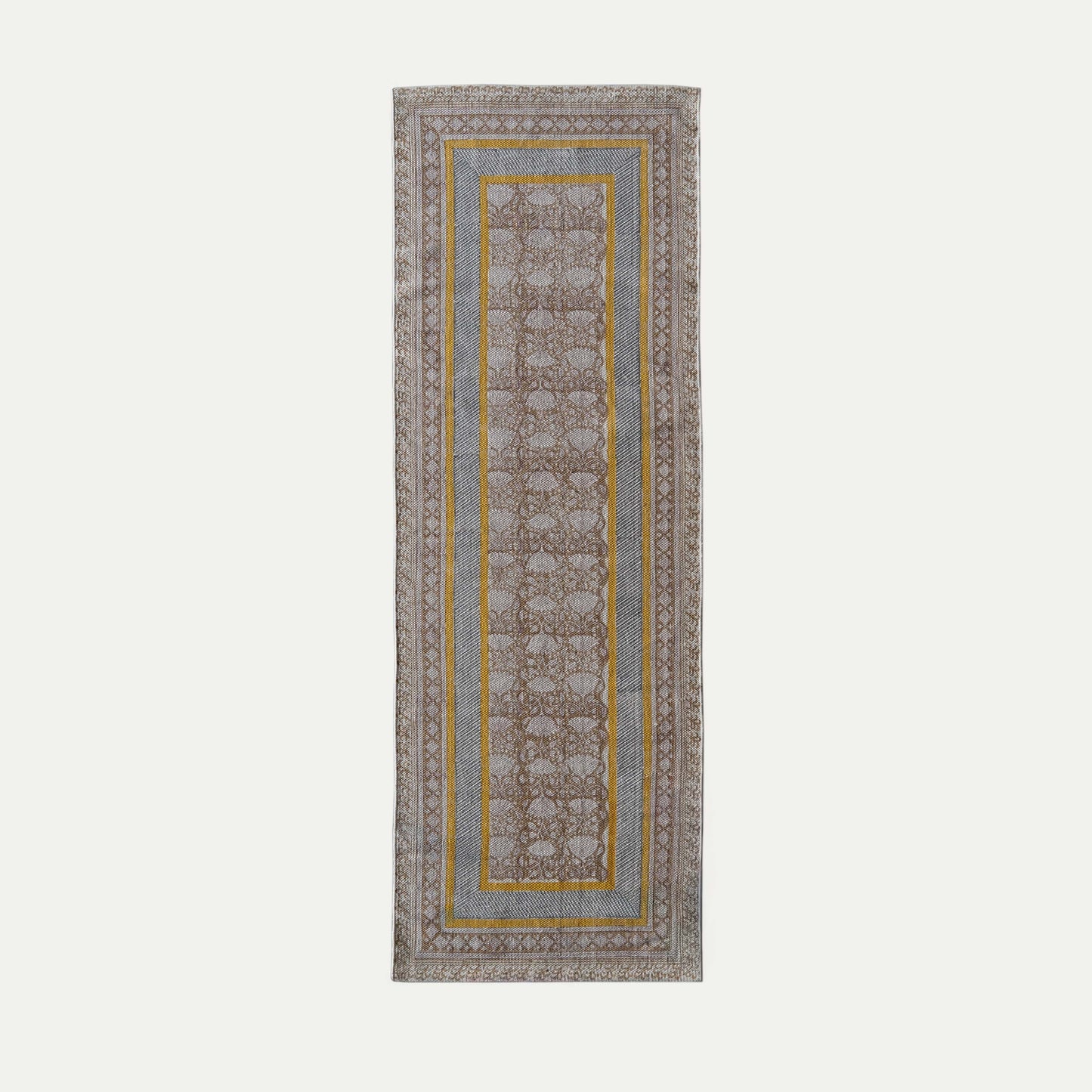 Vintage Style Printed Runner Rug