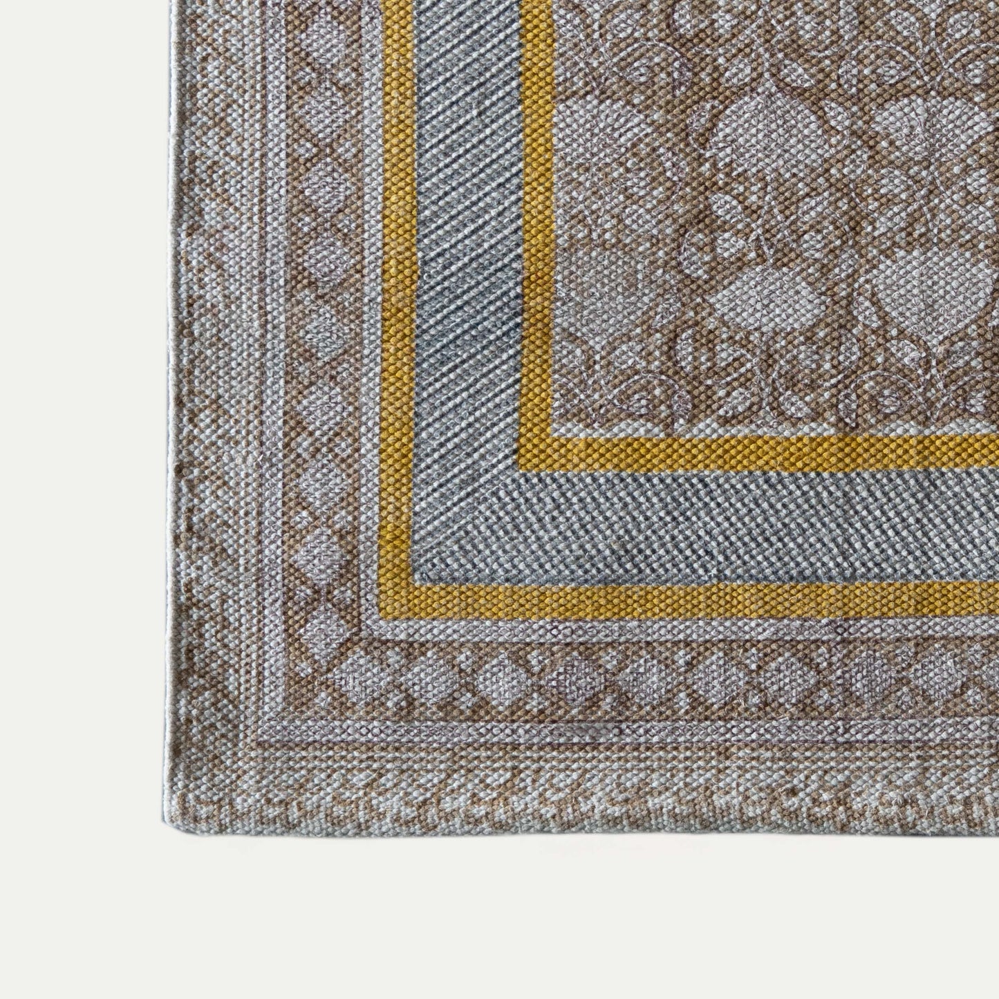 Vintage Style Printed Runner Rug