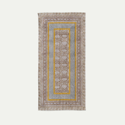 Vintage Style Printed Runner Rug