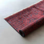 Handcrafted Red Vintage Style Wool Rug